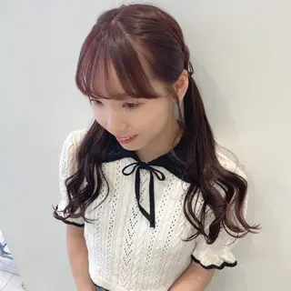 ロング 大村 恋美のヘアスタイル