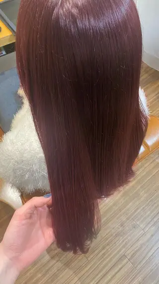 ロング 寺本 心のヘアスタイル