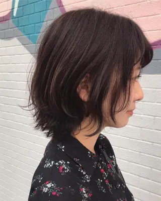 ショート カラー ヘアアレンジ 岡崎 浩大のヘアスタイル