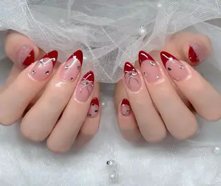ネイル 🎀PG🩵 ネイルサロンのネイルデザイン