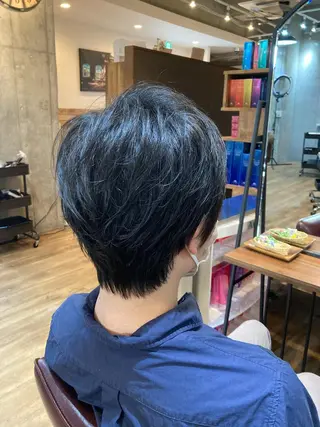 ショート メンズ 縮毛矯正/髪質改善 /SATOKOのヘアスタイル