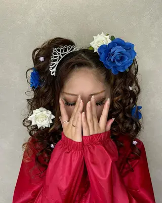 ロング エクステ*美髪サロン KR2S河内長野店長のヘアスタイル