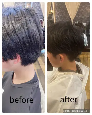 メンズ ひばりヶ丘美容室 カット石井里佳のヘアスタイル