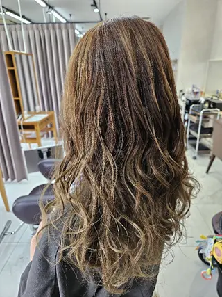 ロング カラー パーマ 【GRANDEUR】 Matsuiのヘアスタイル