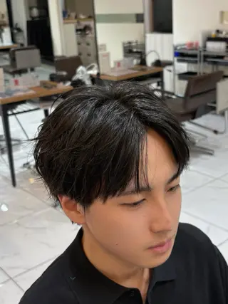 ショート パーマ メンズ GRANDEUR ryuのヘアスタイル