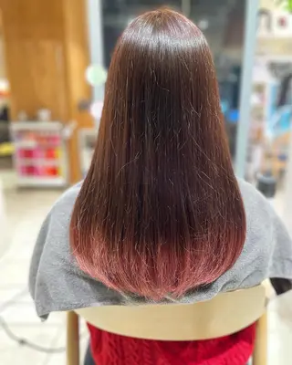 ロング カラー 萩原 琳之祐のヘアスタイル