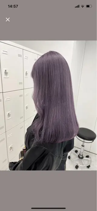 セミロング ‎🤍札幌ハイトーン 🤍シンゴのヘアスタイル