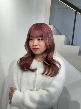 ロング 韓国ヘアメンズ・レデ ィース特化ミクのヘアスタイル