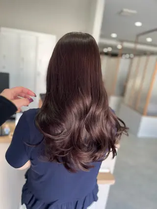 セミロング カラー diva REMIのヘアスタイル