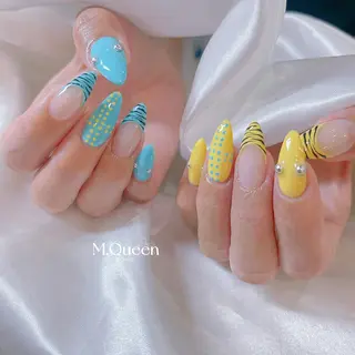 ネイル MQueen ネイルサロンのネイルデザイン