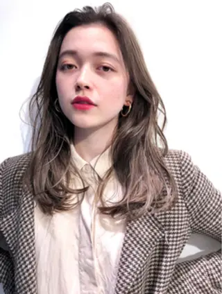 セミロング ichikawa kaitoのヘアスタイル