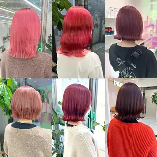 ショート カラー パーマ ヘアアレンジ メンズ キッズ ネイル マツエク・マツパ アイブロウ KANAMI 🌏のヘアスタイル