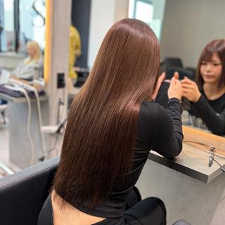 カラー MOMOKA / Lapis今泉店のヘアスタイル