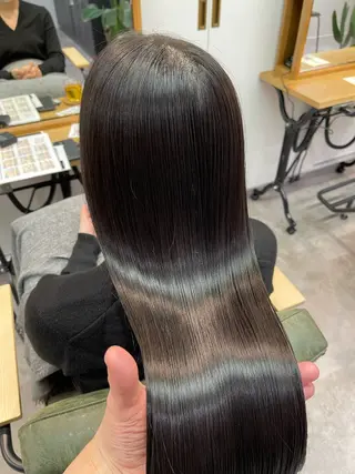 ロング カラー ♡iku♡カラー 髪質改善 アレンジのヘアスタイル