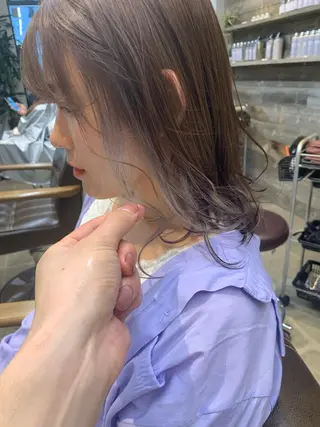 セミロング ボブ/ショート/レイ ヤーセトcovo代表のヘアスタイル