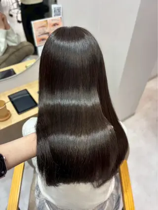 ロング カラー 透明感カラー🫧 hana🎀のヘアスタイル