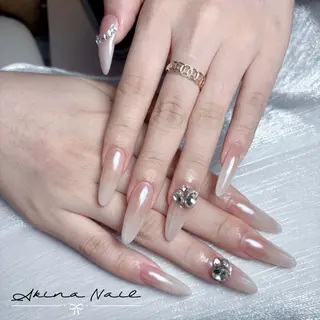 ロング Akina Nail 亀戸のネイルデザイン