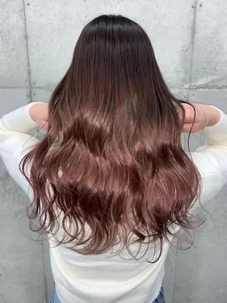 セミロング 山田 絵里菜のヘアスタイル