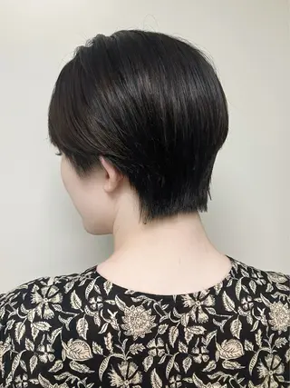 ショート fumika推しカラ ー/デザインカラーのヘアスタイル