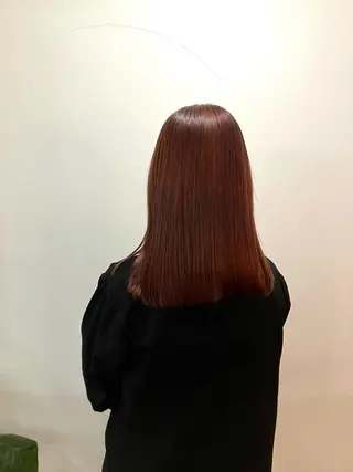 ミディアム カラー 佐藤 悠生 メンズパーマ.カットのヘアスタイル