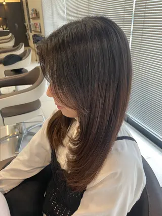 ロング 檜皮 夢子のヘアスタイル