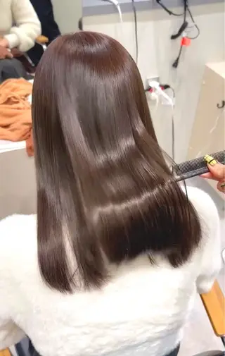 セミロング カラー 艶髪✨/似合わせ✨/ pool難波/直紀のヘアスタイル
