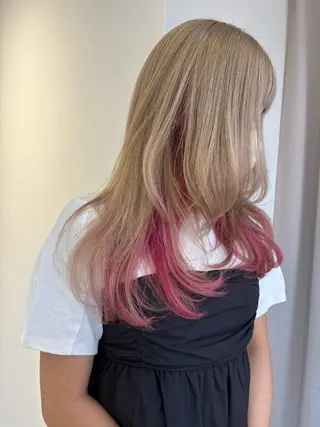 ロング カラー 堺 鳳 ママ美容師 yukariのヘアスタイル