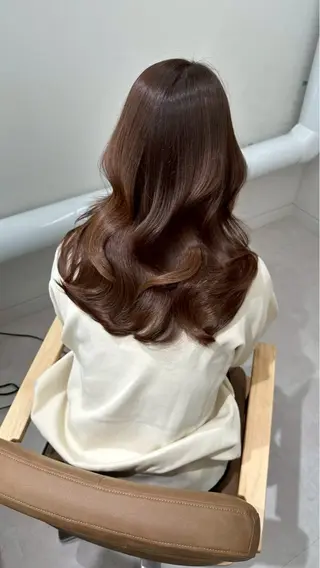 ロング SLASHスラッシュ 木下結月果のヘアスタイル