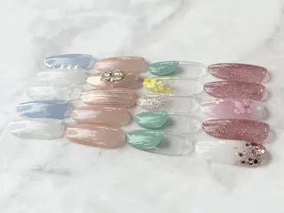 ネイル orbe 立石のネイルデザイン