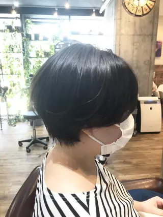 ショート カラー 増山 大起のヘアスタイル