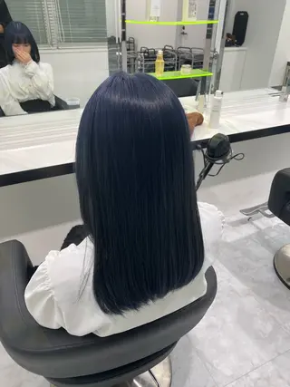 ロング カラー パーマ ヘアアレンジ 透明感ブリーチカラー 🌈TOMOHIROのヘアスタイル