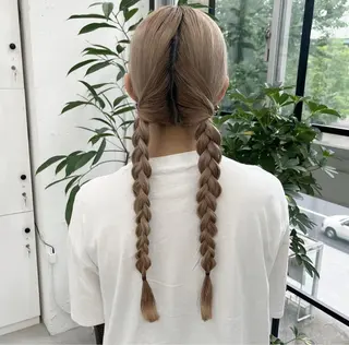 ロング ヘアアレンジ 🫧‪Ameri🫧 Emma ecoleのヘアスタイル