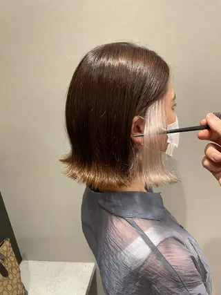 ショート カラー 浦野 剛志のヘアスタイル