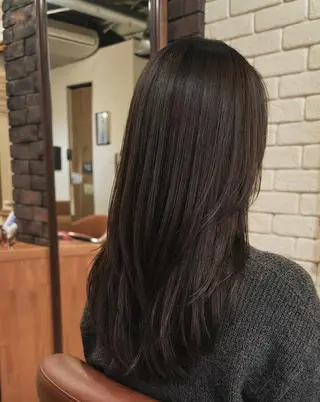ロング flencia 丸 和博|カットのヘアスタイル