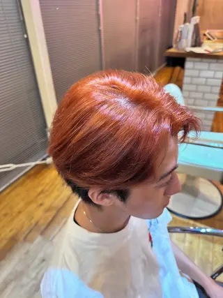 カラー メンズ BLUE.🌀/ ｷﾖｶのヘアスタイル