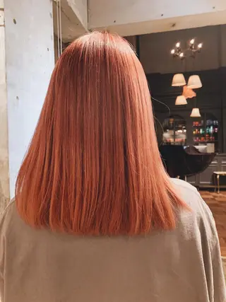 ロング カラー ヘアアレンジ ボブパーマコテ巻き風 パーマNo1深江秀平のヘアスタイル
