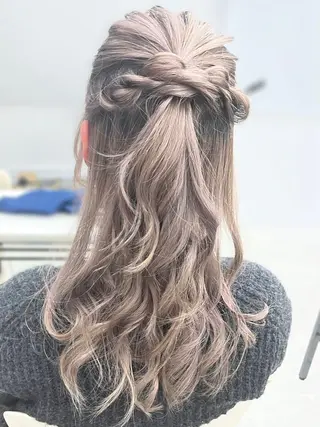 ロング 加藤 碧唯のヘアスタイル