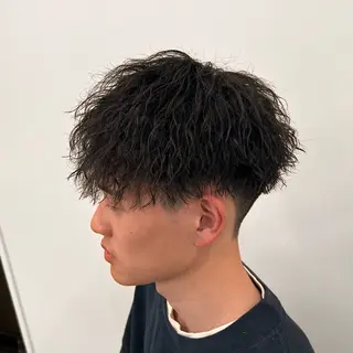 メンズ メンズパーマ特化/ 建部蓮のヘアスタイル