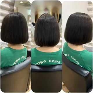 ミディアム カラー KON|ごまかさない 艶。酸熱×精密カットのヘアスタイル