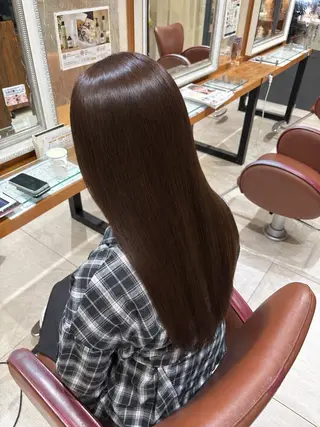 ロング カラー ❤️【暖色カラー】/ HARUKA🍒❤️のヘアスタイル