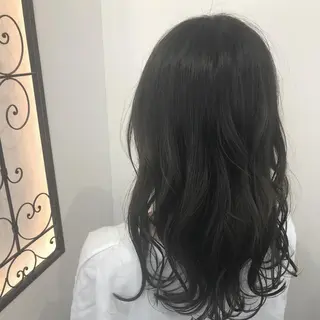 セミロング カラー AVANCE 長尾 尚悟のヘアスタイル