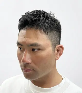 ショート メンズ インフィニィトネオ 三浦のヘアスタイル