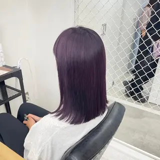 セミロング カラー パーマ ヘアアレンジ メンズ mona/ ストレートスタイル✨のヘアスタイル