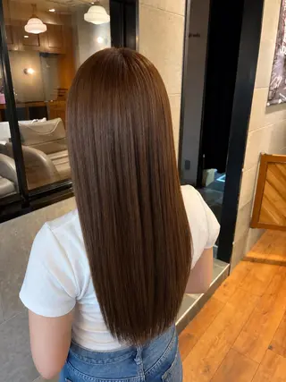 ロング 🎀縮毛矯正ツヤ髪 No1🎀まなのヘアスタイル
