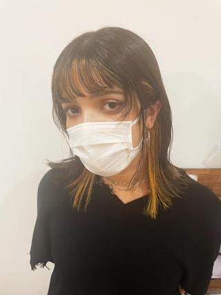 セミロング カラー TYLCO itsukiのヘアスタイル