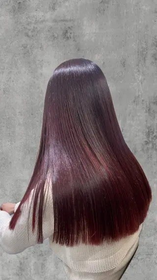 セミロング カラー ヘアアレンジ 💟Opus // Mizuki🐕のヘアスタイル
