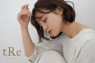 ミディアム ハイトーンブリーチ 土坂 由志【京都】のヘアスタイル