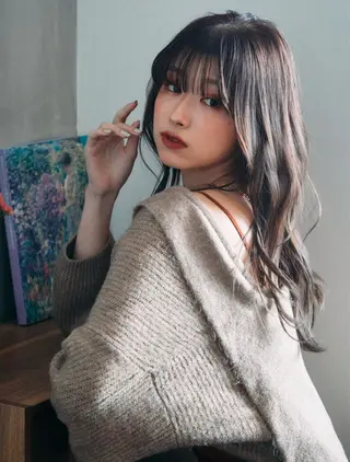 ロング 似合わせ×髪質改善| 矢島沙織のヘアスタイル