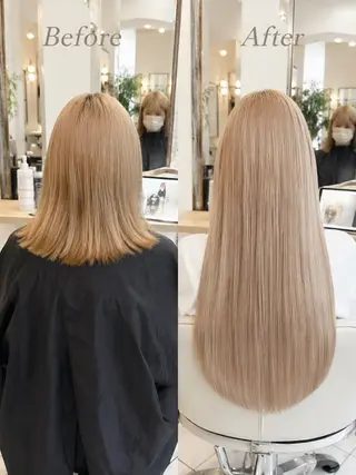 ロング カラー イズ ミのヘアスタイル