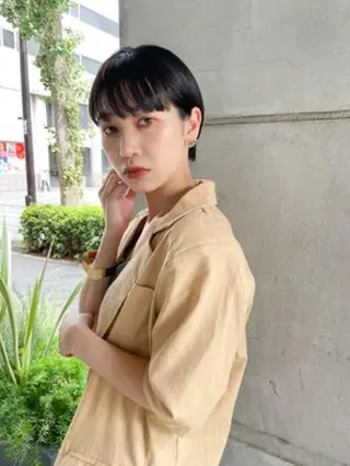 ショート Mika Haraguchiのヘアスタイル